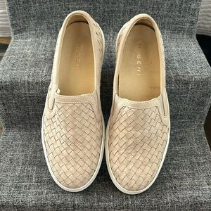 M. Gemi Cerchio Woven Leather Sneakers 38.5